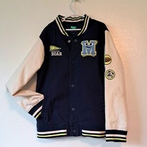 365 Kids Letterman Jacket Size 10 Navy